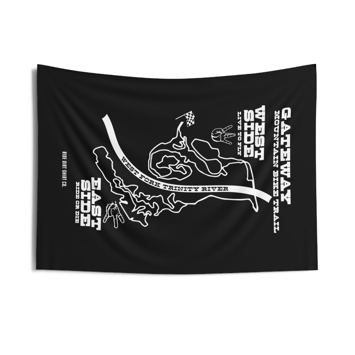 FWMBA Gateway Trail Map Wall Hanger