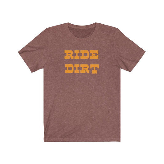 Ride Dirt "THE FONT" T-Shirt