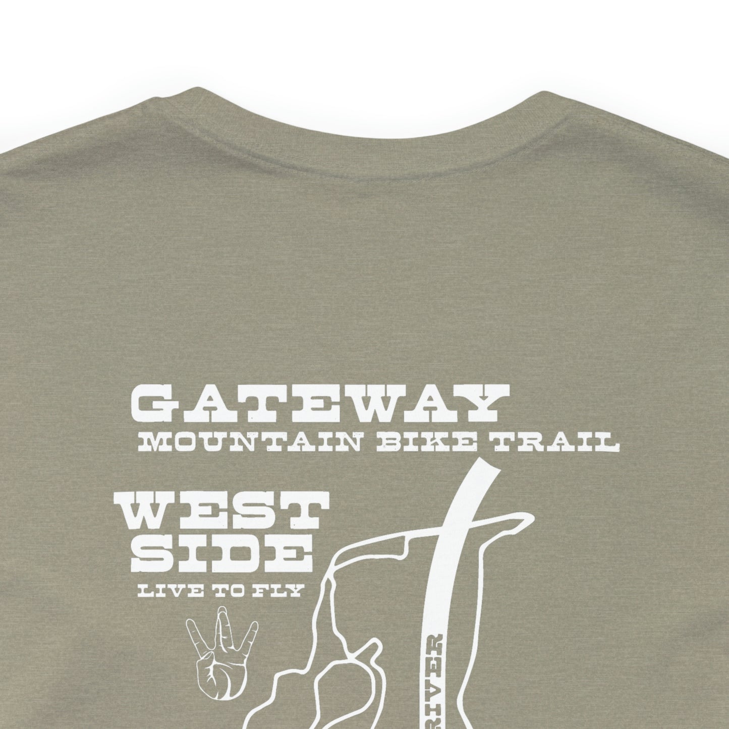 FWMBA - Gateway Trail Map T-Shirt