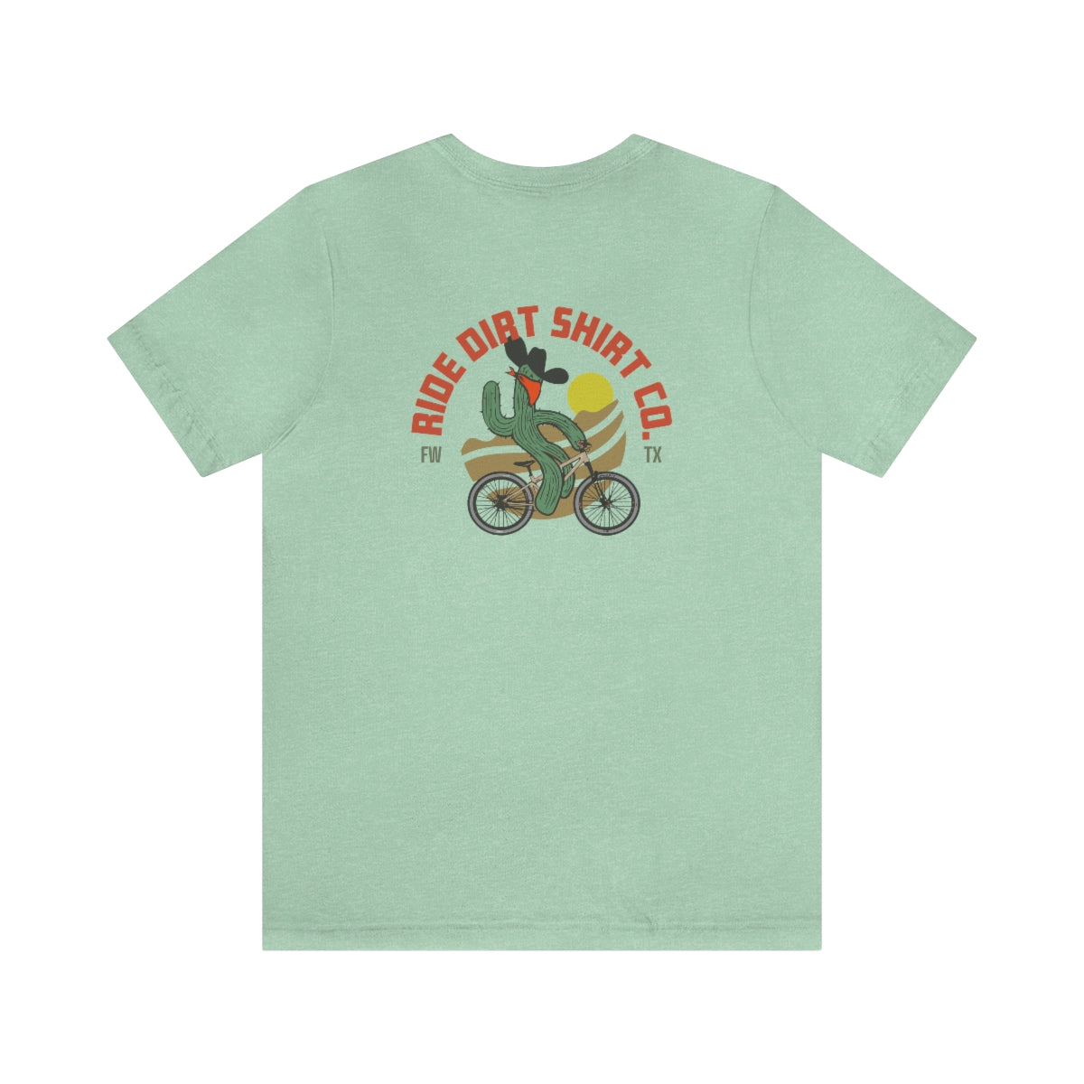 SUNDOWN Ride Dirt Shirt Co - T-Shirt Over Seas Shredders